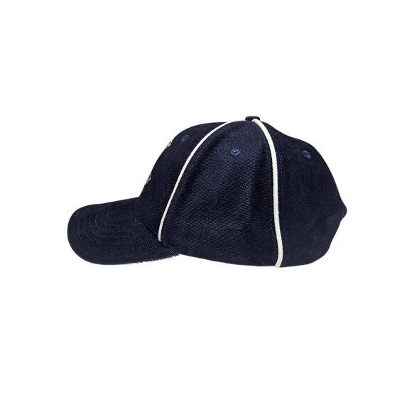 Old Course St. Andrews Golf Hat Scotland Navy Blue Embroidered Logo Strapback - Picture 6 of 11